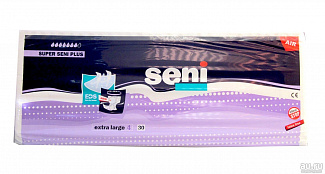 Подгузники ночные Super Seni Plus, размер XL ( 30 шт)
